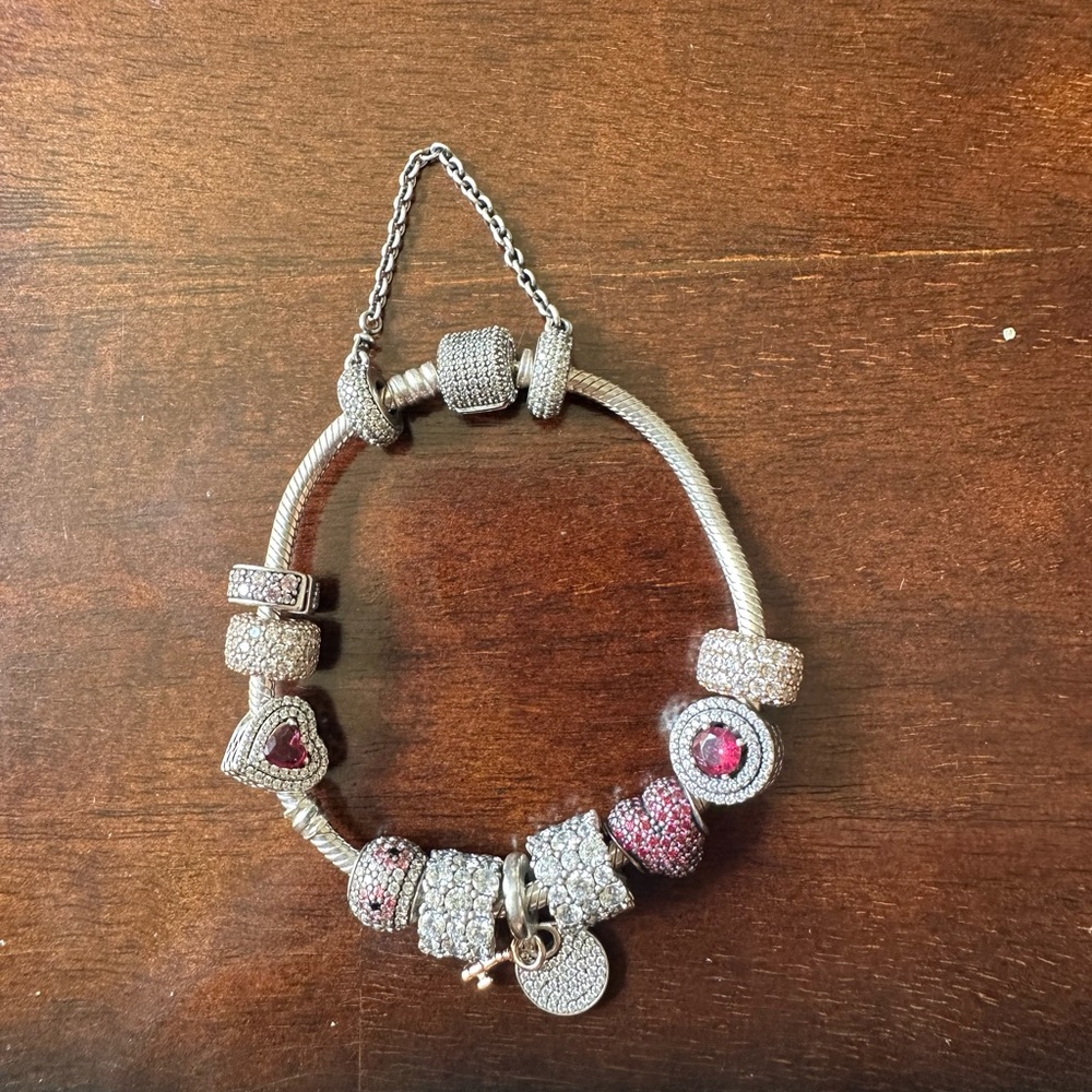 Pandora sparkle bracelet set 🪩✨